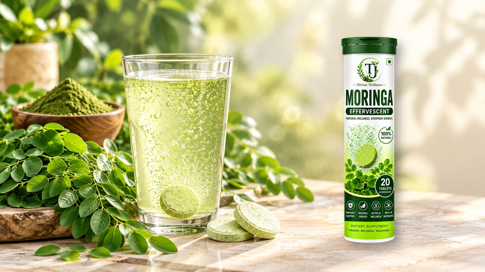 Moringa Tablets: Benefits, Uses, How to Take Them & Why Effervescent Moringa Can Fit Your Daily Wellness Routine