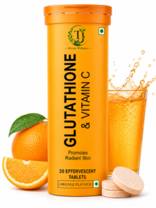 Glutathione and Vitamin C Tablets